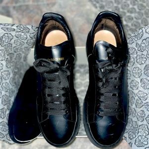 Alexander McQueen leather black